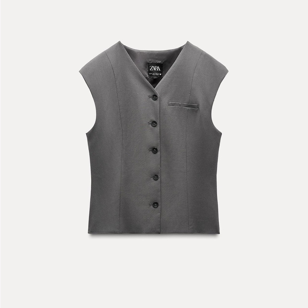 Zara fitted vest top